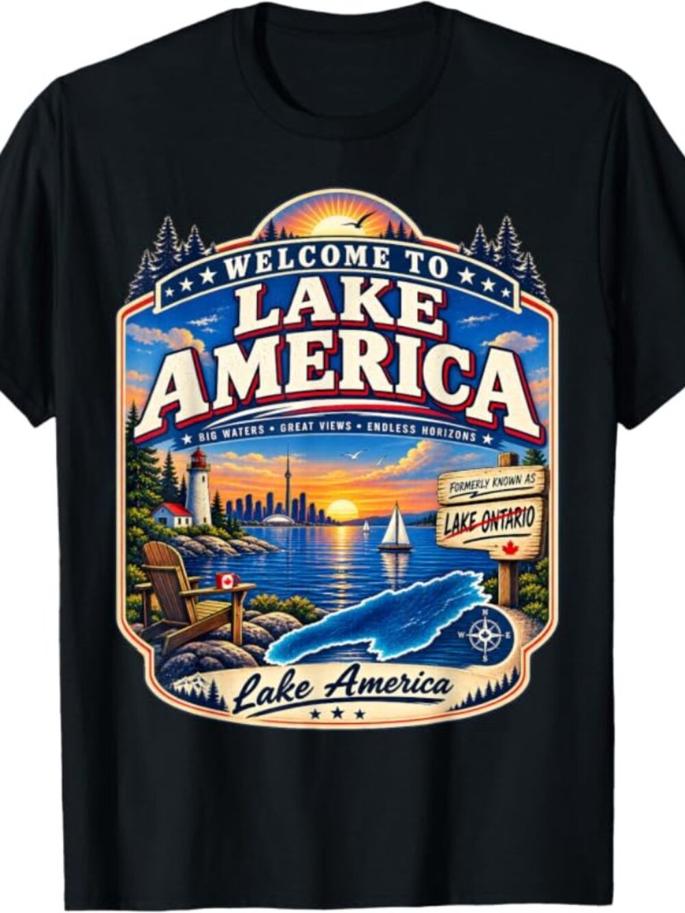 Welcome to Lake America T-Shirt
